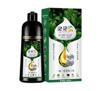 Colouring Pages Shampoo, Bubble Hair Dye - 500 ml Grey Hair Colour, Gentle Dying Product for Home Salon Beauty Lovers Event Preparation Women Men Retail Store