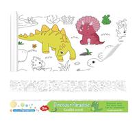 Colouring Paper Roll for Kids 38cm x 300cm, Giant Drawing Paper Roll for Children, Long DIY Art Painting Paper for Creative Activities, Ideal for Home and Classroom Educational Use