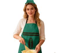 Colouring Pencil Costume Set for Adults - Complete Outfit with Apron & Pointed Hat, Vibrant Dress Up for Teacher Halloween, Book Day, School Group Theme Party, Color Options Available