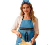 Colouring Pencil Costume Set for Adults - Complete Outfit with Apron & Pointed Hat, Vibrant Dress Up for Teacher Halloween, Book Day, School Group Theme Party, Color Options Available