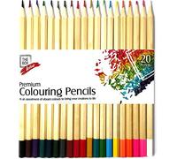 Colouring Pencils 20 Premium Drawing Colourful Pencils for kids By Sky Online Shopping (20 Colours, 1 x Pack)