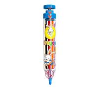 Colouring Pencils - 8 Colours Rotating Art Pen, Retractable Drawing Tool for Children, Non-Slip Creative Painting Accessories, Retractable Art Pen, for Children, Girls, Travel, Class, Home