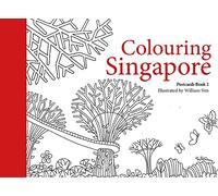 Colouring Singapore Postcard Book 1 (The Colouring Singapore Postcard Series)