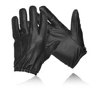 COLOURLINX Kevlar Gloves Soft Leather Lined Anti-Slash Heat Fire & Cut Resistant Safety Security SIA Protection WorkWear Gloves (Black, XL)