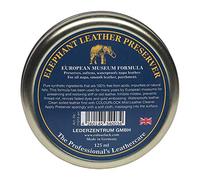 COLOURLOCK Elephant Leather Preserver Wax | Restore, Protect, Nourish & Waterproof | for Leather in Cars, Furniture, Apparel, Shoes, Bags and Accessories | 125 ml