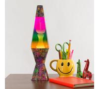Colourmax Decorative Paintball Pattern Lava Lamp