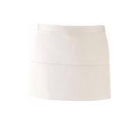 Colours 3 Pocket Apron Workwear Pack of 2 Premier White One Size