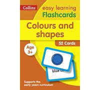 Colours and Shapes Flashcards – Ideal for Home Learning – Collins Easy Learning Preschool