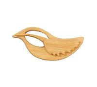 Colours Crystal Brooch Pins Wooden Animal Pattern Brooch Cartoon Animal Shape Aesthetic Lapel Badge Pin Sweater Clip Shawl Pin Scarf ( 2) Pack (A, 5cm)