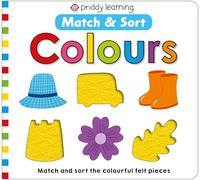 Colours (Match & Sort): Match and sort the colourful shaped pieces (Priddy Learning)