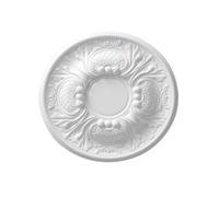 Colours Nayak Traditional Polyurethane Ceiling Rose, (Dia)300mm