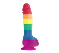 Colours Pride Edition 6 Inch Realistic Silicone Dildo With Balls
