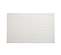 Colours Salerna White Gloss Linear Porcelain Indoor Wall Tile Sample