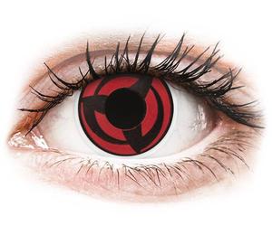 ColourVUE Crazy Lens - Kakashi - plano (2 lenses) Stärke: 0.00, BC: 8.60, DIA: 14.00 0.00 8.60 14.00