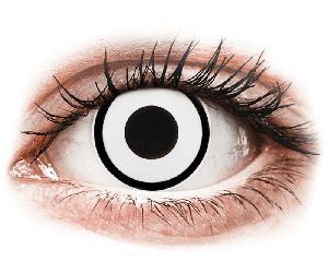 ColourVUE Crazy Lens - White Zombie - power (2 lenses) Stärke: -5.50, BC: 8.60, DIA: 14.00 -5.50 8.60 14.00