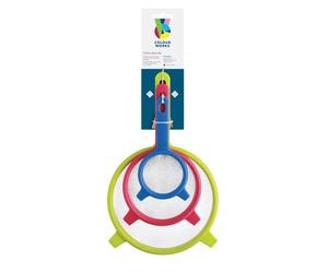 Colourworks 3 Piece Fine Mesh Sieve Set