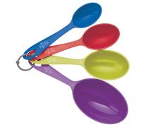 Colourworks 4 Piece Measuring Cup Set, 9 x 25.5 x 6.5 cm (Pack of 1), Brights