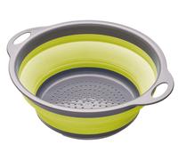 Colourworks Brights 24cm Colander, Apple in Light Green Colourworks Light Green