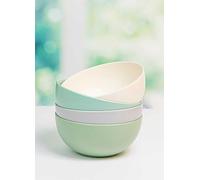 Colourworks Classics Melamine 15 cm Picnic Set of 4 Bowls Cream