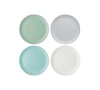 Colourworks Classics Melamine 28 cm Set of 4 Picnic Dinner Plates Green