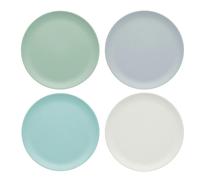 Colourworks Classics Salad and Snack Melamine Plates - Multicolour - Melamine - Plate