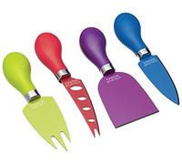 Colourworks CWCHEESESET KitchenCraft 4 Piece Cheese Knife Set