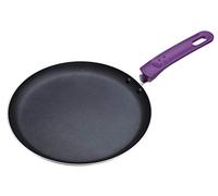 Colourworks CWCPPUR KitchenCraft Non-Stick Pancake Pan, Aluminium, Purple, 24 cm