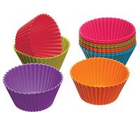 Colourworks Pack of Twelve 7cm Silicone Reusable Cupcake Cases