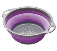 Colourworks Purple Collapsible Colander with Handles