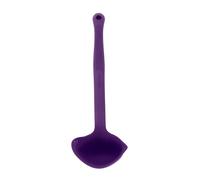 Colourworks Silicone Kitchen Ladle with Spout in Purple Colourworks Purple