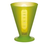 Colourworks Silicone Measuring Cup for Liquid and Dry Ingredients, Apple, 400 ml/1 Cup