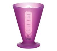 Colourworks Silicone Measuring Cup for Liquid and Dry Ingredients, Plum, 400 ml/1 Cup