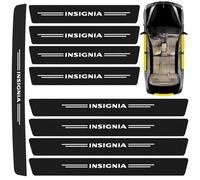 COLOYO 9pcs Car Door Sill Protectors,For Vauxhall Insignia, Car trunk threshold Non Slip Anti Scratch Scuff Styling Welcome Pedal,Car Styling Decorative Sticker Accessories,Black-9pcs