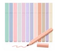 colpart Pastel Highlighters, 12 Assorted Colour Aesthetic Highlighter Pens, No-Bleed Cute Markers for Bible Study, School, Notes, Journaling and Office