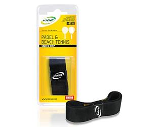 COLPHARMA Noene Under Grip Padel & Beach Tennis, 1 mm, 2.5x50cm, Black