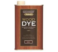 Colron Refined Wood Dye - American Walnut - 250ml | Colron Refined Wood Dye for unfinished or bare interior wood|250ml Walnut colour|Water-based acrylic formula|Penetrates de