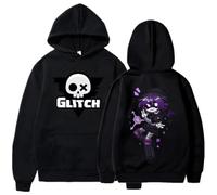 COLseller Murder Drones UZI Character Hoodie | Official Graphic Sweatshirt | Unisex Gaming Merch (black,XL)