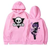 COLseller Murder Drones UZI Character Hoodie | Official Graphic Sweatshirt | Unisex Gaming Merch (pink,M)