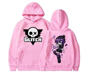COLseller Murder Drones UZI Character Hoodie | Official Graphic Sweatshirt | Unisex Gaming Merch (pink,M)