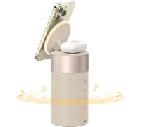 COLSUR Bluetooth Speaker, Wireless Charger, Bluetooth Speakers with Night Light, 2 in 1 Wireless Charging Station for iphone16/15/14/13/12 Series, for Air-Pods Pro/3/2（Gift Ideal）