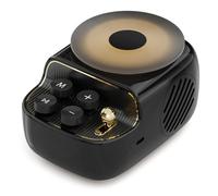 COLSUR Mini Bluetooth Speaker, Small Retro Speaker with Night Light, Portable Wireless Bluetooth 5.3, 1200mAh Battery, Support TF Card, Indoor/Bedroom/Living Room/Travel/Gifts