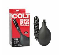 Colt Big Man Cleanser Douche Anal Wash Squeeze Bulb Enema Clyster Spiral Probe