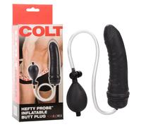 COLT Hefty Probe Inflatable Anal Butt Plug Black