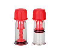 Colt red nipple prosuckers - Depth: 50 mm, Couleur: Red, Length: 215 mm, Rayon: Couple, Width: 132 mm
