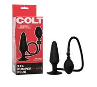 COLT 2X-Large Pumper Inflatable Butt Plug, Black