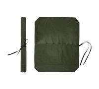 Coltelli Roll Canvas Bag, Oilcloth Chef Bag, 7 Compartment Durable Canvas Chef Knives Canvas Case with Adjustable Shoulder Strap for Kitchen Utensils, army green, riferimento alla
