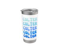 Colter Name Minimalist Design Stainless Steel Insulated Tumbler