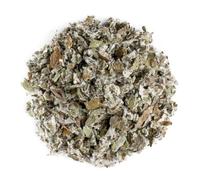 Coltsfoot Leaf Tea Dried Whole Leaves Cut - Steeping Herbal Infusion Whole dried coltsfoot leaves cut for steeping into a traditional loose leaf herbal tea with a mild earthy taste