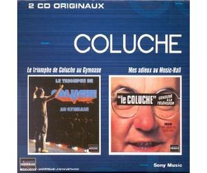 Coluche - Coffret 2 CD : Le Triomphe de Coluche au Gymnase / Les Adieux au Music-Hall