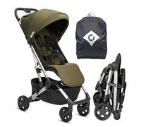 Colugo Compact Stroller - One Hand Fold Lightweight, Travel, Toddler, Airplane, Foldable Stroller with Rain Cover, Backpack and Cup Holder (Olive)